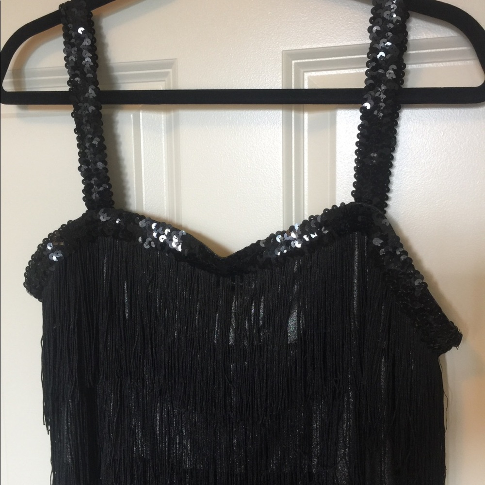 Flapper Costume with Accessories Plus Size 🖤